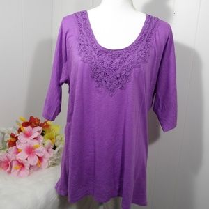 J crew short sleeve shirt XL